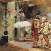 Picture Of Backstage Area At The Circus