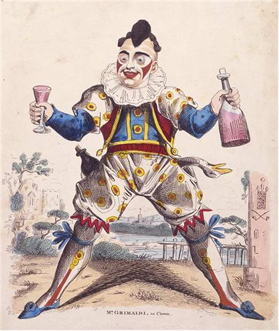 Picture Of Joseph Grimaldi As Clown Joey