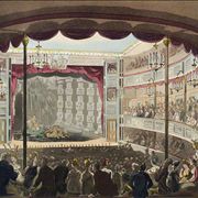 Picture Of The Interior Of Sadler S Wells Theatre 1809